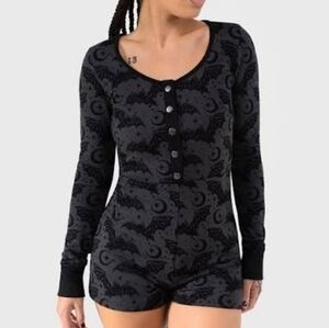 Killstar Cosmic Bat Playsuit